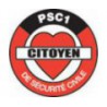 Autocollant 'Citoyen de Sécurité Civile'