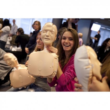 Mini Anne plus + défibrillateur factice (x10)