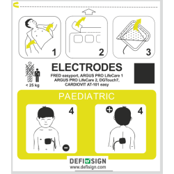 DEF519 - DefiSign Life électrodes pédiatriques
