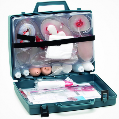 FOR600-Practoplast-Laerdal-Mallette de maquillage FOR600-Practoplast-Laerdal-Mallette de maquillage