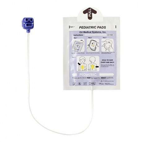 DEF353-ELECTRODES PÉDIATRIQUES CU-MEDICAL I-PAD SP1