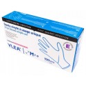FOR938-Boîte de 100 gants vinyle  non poudrés taille M