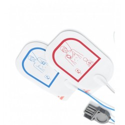 DEF602-Paire d'électrodes Beneheart C1A et C2 Mindray