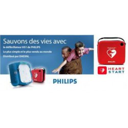 Kit défibrillateur HeartStart HS1 avec Housse