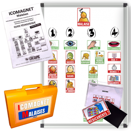 ICOMAGNET : PREMIERS SECOURS - SPÉCIAL MALAISE ICOMAGNET : PREMIERS SECOURS - SPÉCIAL MALAISE