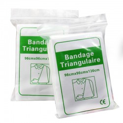 FOR805-ÉCHARPE TRIANGULAIRE-BANDAGE x 3