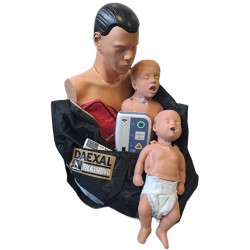 Pack mannequins Ambu avec défibrillateur AED Trainer