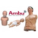 Pack mannequins Ambu avec défibrillateur AED Trainer