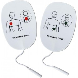 ELECTRODES MIXTES ADULTE/ENFANT POUR AED TRAINER DAEXAL
