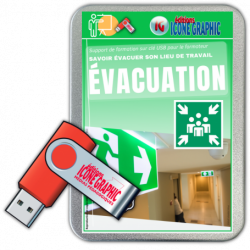 LA CLE USB FORMATEUR : EVACUATION