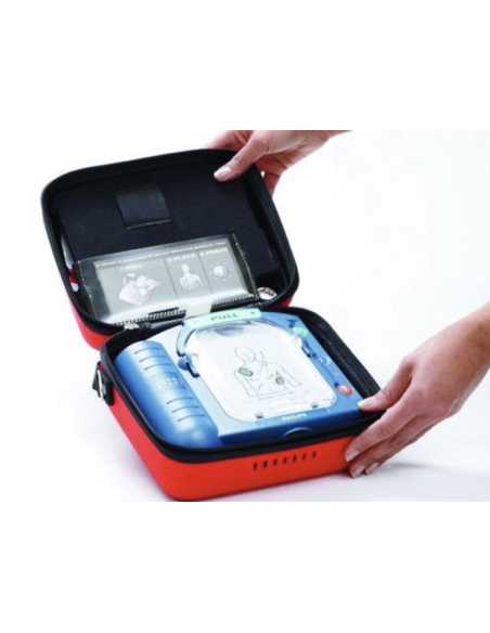 Kit défibrillateur semi-automatique HeartStart HS1 avec Housse