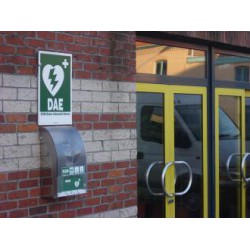 Panneau extérieur signalisation défibrillateur