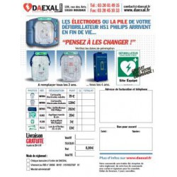 Batterie défibrillateur HS1 Philips
