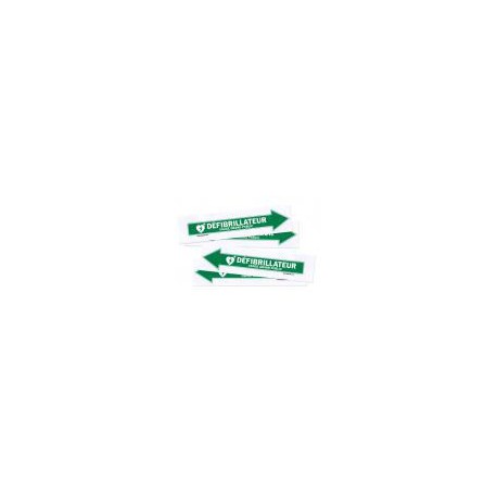 Lot de 4 fléches pour défibrillateur Lot de 4 fléches pour défibrillateur