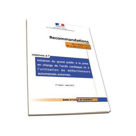 Référentiel National-Utilisation d'un défibrillateur