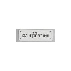 Etiquettes de sécurité pour boîtier défibrillateur (x 5)