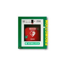 KIT PROMOTION  Armoire + défibrillateur HS1 PHILIPS