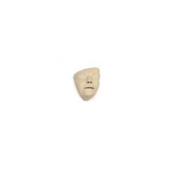 Masques de visage, peints à la main, 6 piéces