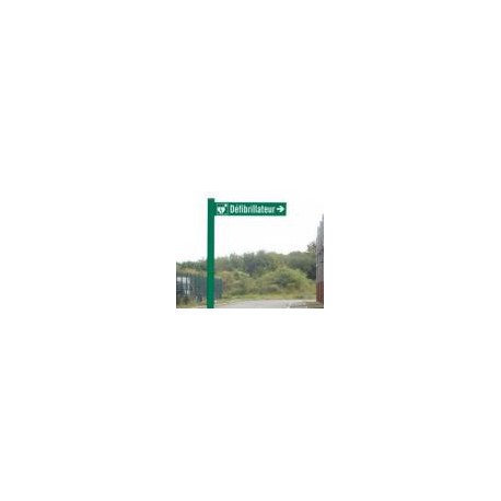 PORTIQUE DE SIGNALISATION DEFIBRILLATEUR PORTIQUE DE SIGNALISATION DEFIBRILLATEUR