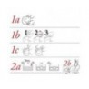 Masques de visage Little Anne Noire (x6)