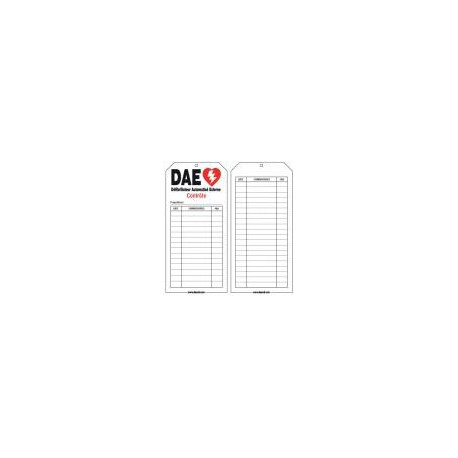 Fiches de contrôle pour défibrillateur Fiches de contrôle pour défibrillateur